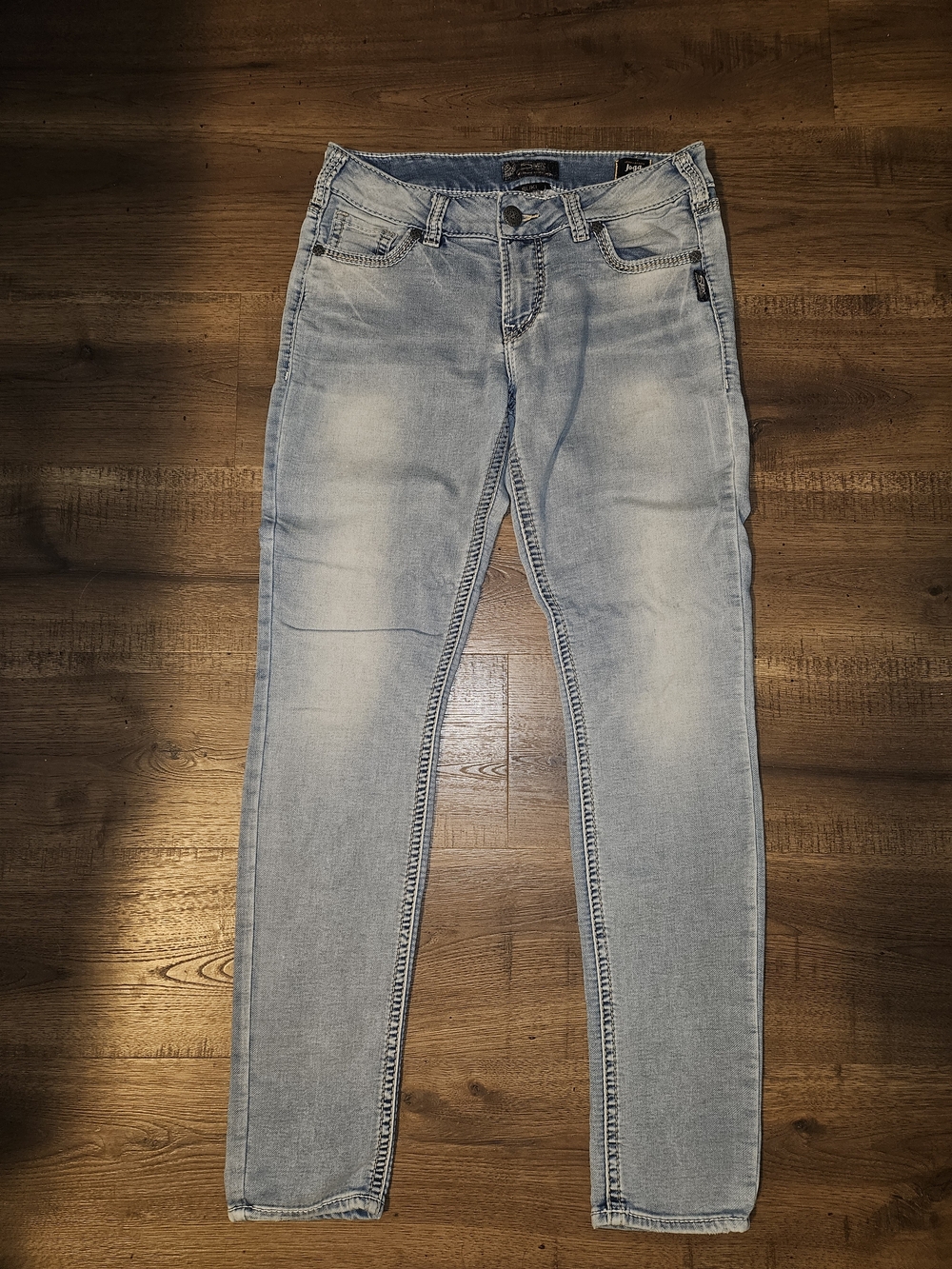 Silver Jeans Light Wash Women's Skinny Jeans